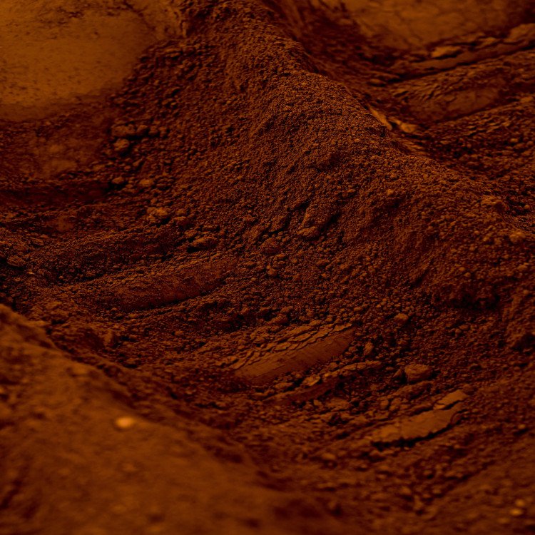 Pigment terre d'ombre calcinée iBéton® - colorant naturel marron