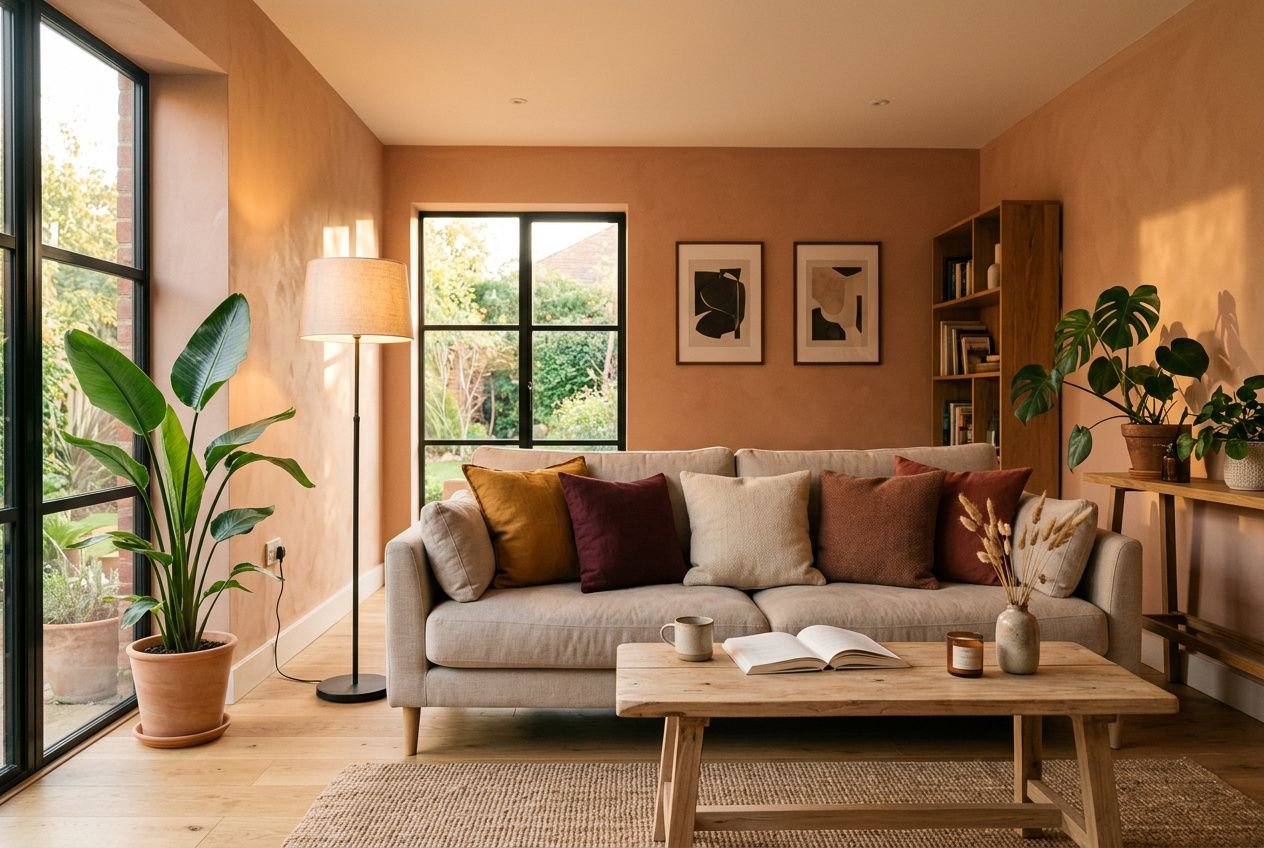 Quelle couleur pour un salon chaleureux et cosy ?
